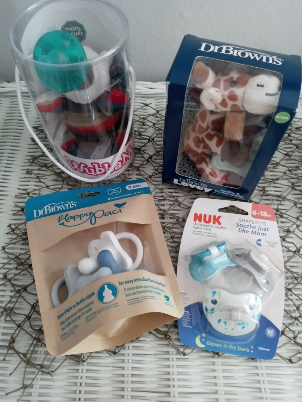 Dr.Brown's - Nuk- WubbaNub- Pacifier Bundle